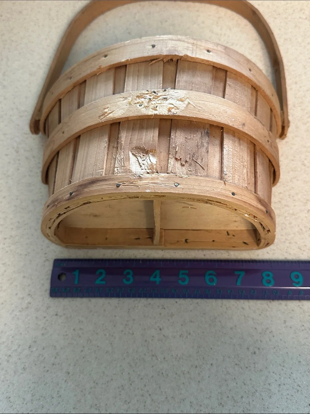 Rustic Wood Basket Set - Natural Brown Home Accents